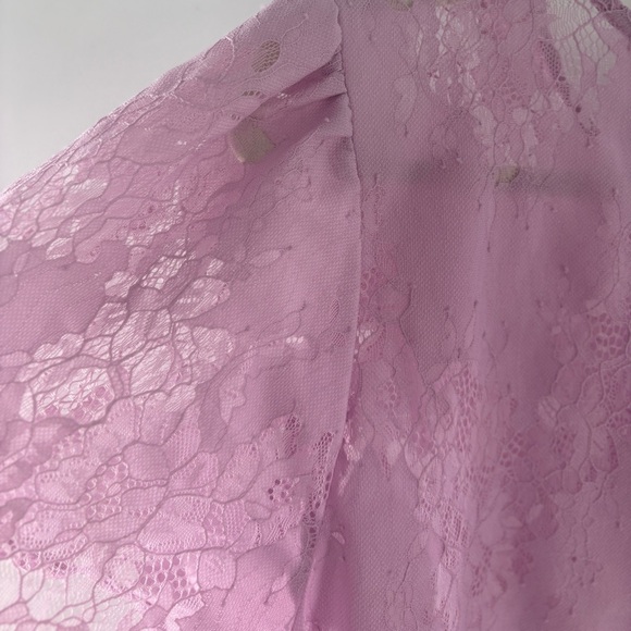 Torrid Lavender Lace Blouse - Picture 8 of 13
